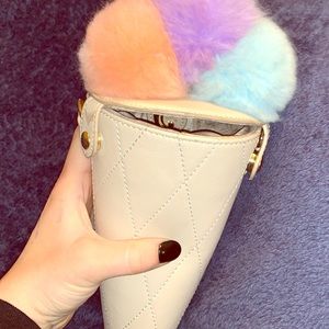 Ice cream clutch purse